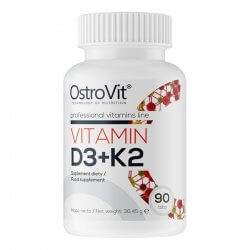 Vitamin D3 + K2 (MK-7)  - 90 Comprimidos